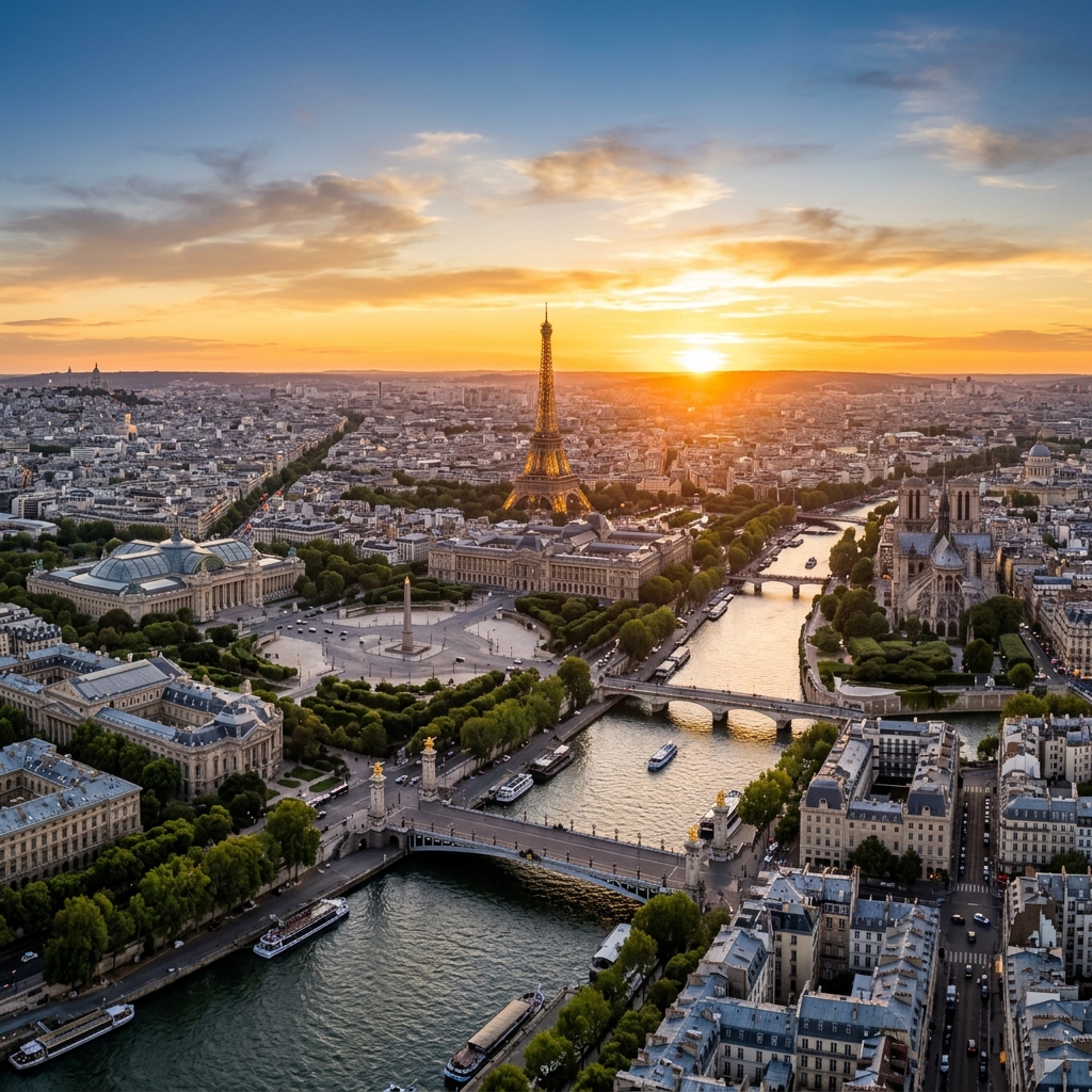 European cityscape showcasing popular Schengen travel destinations